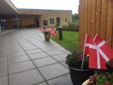 Flag ved Børnehaven Humlebien